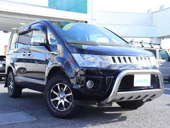 三菱 デリカＤ：５ G－Power package ワンオーナー GOQBUTO-Bar 柿本改マフラー