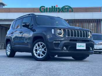 クライスラー・ジープ ジープ レネゲード リミテッド 禁煙車 メーカーOPナビ BT レザーシート