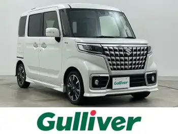 スズキ スペーシア カスタム HYBRID XS ターボ 純正8型ナビ 両側パワスラ 前後ドラレコ