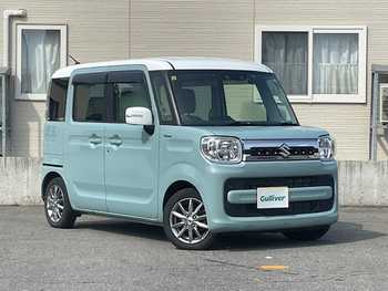 スズキ スペーシア HYBRID X ワンオーナー/4WD/ビルトインETC/冬タイヤ
