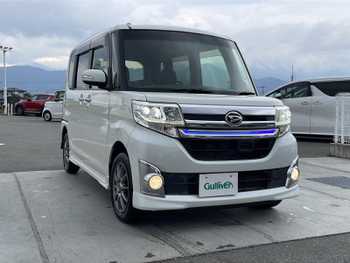 ダイハツ タント カスタム RS トップED SA 純正SDナビ バックモニター ETC パワステ