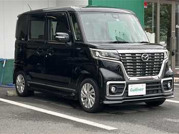 マツダ フレアワゴン カスタムスタイル ハイブリッド XG 片側電動Pスライド シートヒーター ETC LED