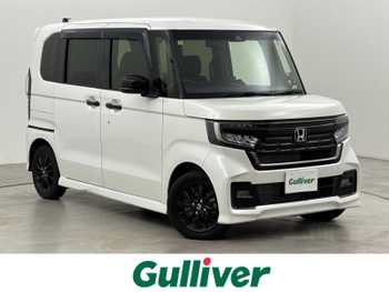 ホンダ Ｎ ＢＯＸ カスタム L スタイル+ブラック 社外ナビ 衝突軽減 両側電動パワスラ ETC　