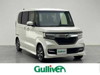 ホンダ Ｎ ＢＯＸ カスタム G EX 社外7インチナビ　Bluetooth　フルセグTV