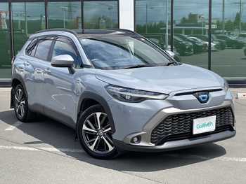 トヨタ カローラ クロス ハイブリッド Z 寒冷地 純ナビ 全方位カメラ ガラスルーフ