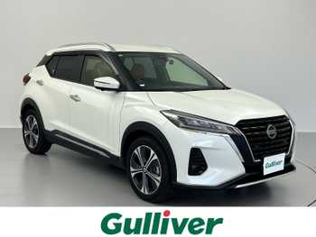 日産 キックス X ツートーンインテリアED 9インチナビ 半革席 全方位 プロパイ　