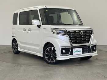 スズキ スペーシア カスタム HYBRID XS ナビ Bカメラ スズキセーフティパワスラ