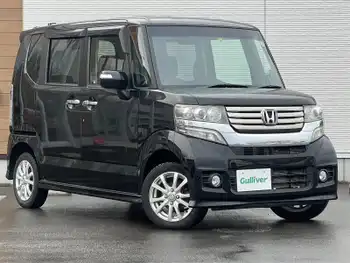 ホンダ Ｎ ＢＯＸ カスタム G Lパッケージ 社外ナビ　フルセグ　4WD　スマートキー　
