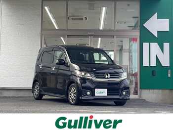 ホンダ Ｎ ＷＧＮ カスタム G ターボパッケージ ※禁煙車  ハーフレザーシート  社外ナビ