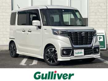 スズキ スペーシア カスタム HYBRID XS ターボ 純正ナビ 衝突軽減 LEDライト 両側パワスラ