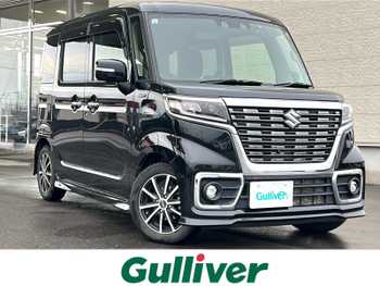 スズキ スペーシア カスタム HYBRID XS ターボ 4WD /禁煙車 /スズキセーフティセンス