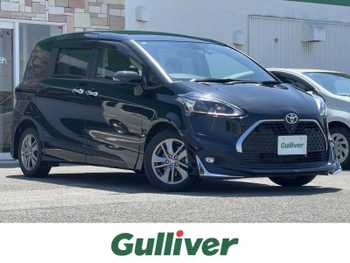 トヨタ シエンタ G クエロ モデリスタ 純正9型ナビ 後席モニタ 全方位