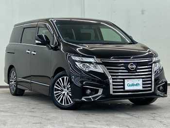 日産 エルグランド 250ハイウェイスター プレミアム 4WD /純正メモリナビ /フルセグTV /