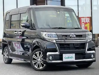 ダイハツ タント カスタム RS トップED SAⅡ 純正SDナビ地デジBカメ両側Pスラ禁煙車