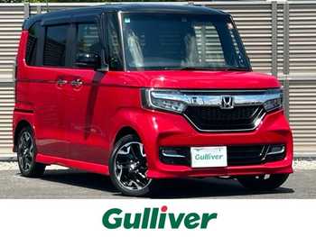 ホンダ Ｎ ＢＯＸ カスタム G EX ターボ ホンダセンシング 禁煙車 純正ナビ ETC BT接続 フルセグTV