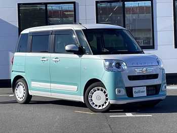 ダイハツ ムーヴ キャンバス ストライプス G ターボ 純正7型ナビ フルセグTV ETC ドラレコ LED