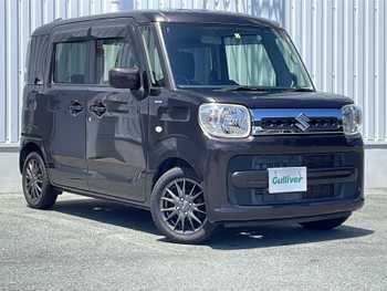 スズキ スペーシア HYBRID X 社外7型ナビ 両側電動 シートヒーター ETC