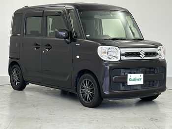 スズキ スペーシア HYBRID X 社外7型ナビ 両側電動 シートヒーター ETC