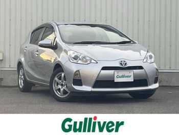 トヨタ アクア G ブラックソフトレザーセレ 純正SDナビ バックカメラ LED スマートキー