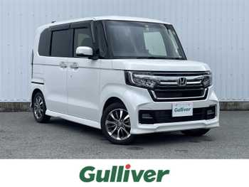 ホンダ Ｎ ＢＯＸ カスタム L Honda SENSING 純正9型ナビTV 前後ドラレコ