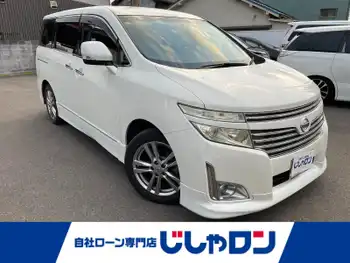 日産 エルグランド 250ハイウェイスター 社外ナビ　 社外フリップダウンモニター　