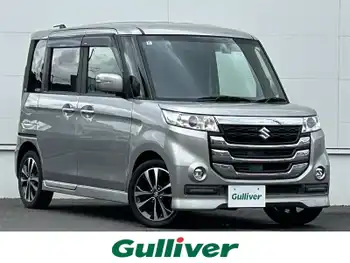 スズキ スペーシア カスタム Z ターボ 禁煙車 バックカメラ ドラレコ両側パワスラ