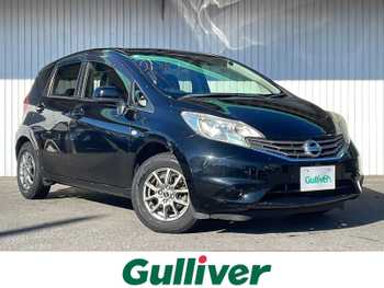 日産 ノート X 純正メモリナビ　社外14インチアルミ