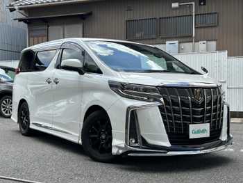 トヨタ アルファード S タイプゴールド モデリスタエアロ純フリップダウンSR