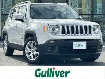 クライスラー・ジープ ジープ レネゲード リミテッド ナビ Bカメラ 温シート 本革シート BSM ETC