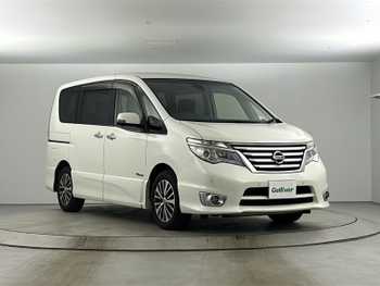 日産 セレナ ハイウェイS S HV Aセーフ 純正ナビ/フリップダウンモニター/ETC