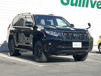 トヨタ ランドクルーザー プラド TX Lパッケージ ブラックED 純正9インチナビ　地デジTV　専用黒AW