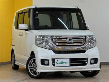 ホンダ Ｎ ＢＯＸ カスタム G Lパッケージ ナビ カメラ BT フルセグ 両側電動 HID ETC