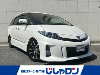 トヨタ エスティマ アエラス プレミアムエディション 純正ナビ 後席モニター バックカメラ
