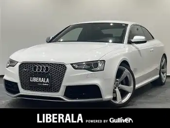 アウディ ＲＳ５  左ハン スポーツエグゾースト 純正ナビ