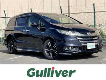 ホンダ オデッセイ ハイブリッド アブソルートセンシングEXパック 純正ナビ　純正フリップダウンモニター　FM