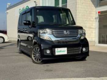 ホンダ Ｎ ＢＯＸ カスタム ターボ SSパッケージ 純正ナビ/Bカメラ/両側パワスラ/ETC