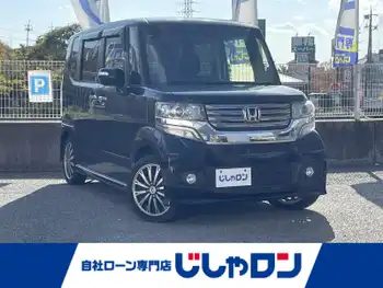 ホンダ Ｎ ＢＯＸ カスタム G ターボSSパッケージ 純正ナビ/Bカメラ/両側パワスラ/ETC