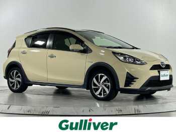 トヨタ アクア クロスオーバー グラム 純正ナビ バックカメラ 前後ドラレコ ETC