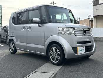 ホンダ Ｎ ＢＯＸ G Lパッケージ 純正メモリナビ Bカメラ 片側Pスラ 純正AW