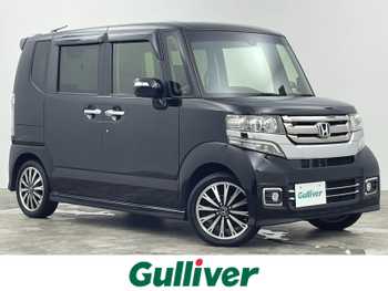 ホンダ Ｎ ＢＯＸ カスタム G ターボ Lパッケージ 純正ナビ Bカメラ 両パワスラ ETC 禁煙車