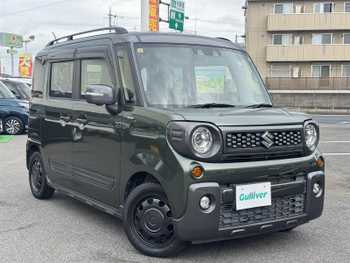 スズキ スペーシア ギア HYBRID XZ 衝突軽減B 純正ナビ フルセグ 両側電動
