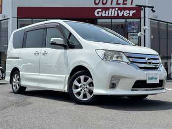 日産 セレナ ハイウェイスター 禁煙車 純正ナビ 両パワスラ 後席モニター