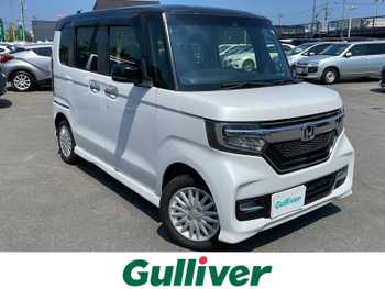 ホンダ Ｎ ＢＯＸ カスタム G L ホンダセンシング 1オナ ナビTV 両側パワスラ 後席モニター