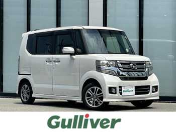 ホンダ Ｎ ＢＯＸ カスタム G Lパッケージ 社外ナビ TV バックカメラ 両側電動 LED