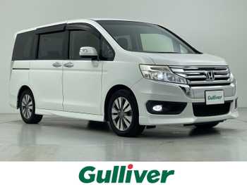 ホンダ ステップワゴン スパーダ Z 禁煙 純正ナビ ミラー型ドラレコ ETC