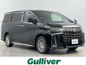 トヨタ アルファードハイブリット S タイプゴールドⅡ 後席モニター 両側パワスラ 三眼LEDライト