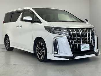 トヨタ アルファード S Cパッケージ 純正10インチナビ バックモニター LED ETC