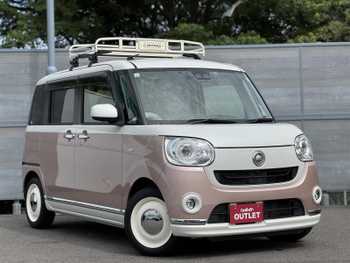 ダイハツ ムーヴ キャンバス G メイクアップ リミテッド　SAⅢ 1オナ純正ルーフキャリアメモリナビ TV