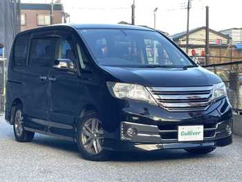 日産 セレナ ライダー ブラックライン 純ナビ Bカメラ 両側PS ETC キセノクルコン