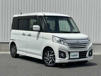 スズキ スペーシア カスタム XS 社外ナビ 両パワ BT ETC シートヒーター